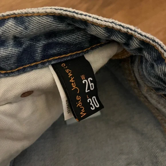 Nudie Jeans Clean Eileen 90s Stone - Picture 8 of 9